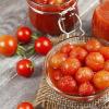 Soolatud tomatid talveks - kirss